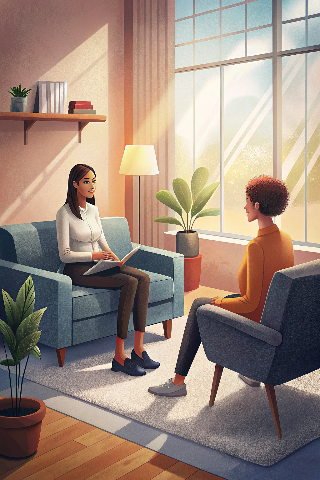 Therapy for panic attacks image