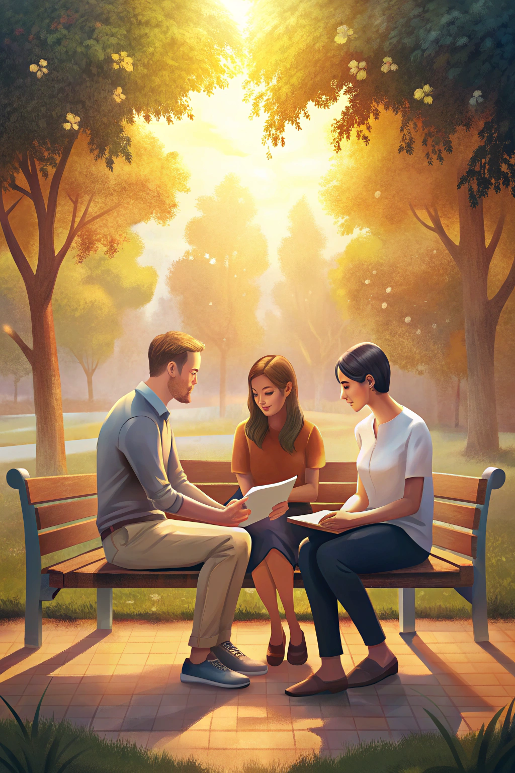 Couples communication skills session