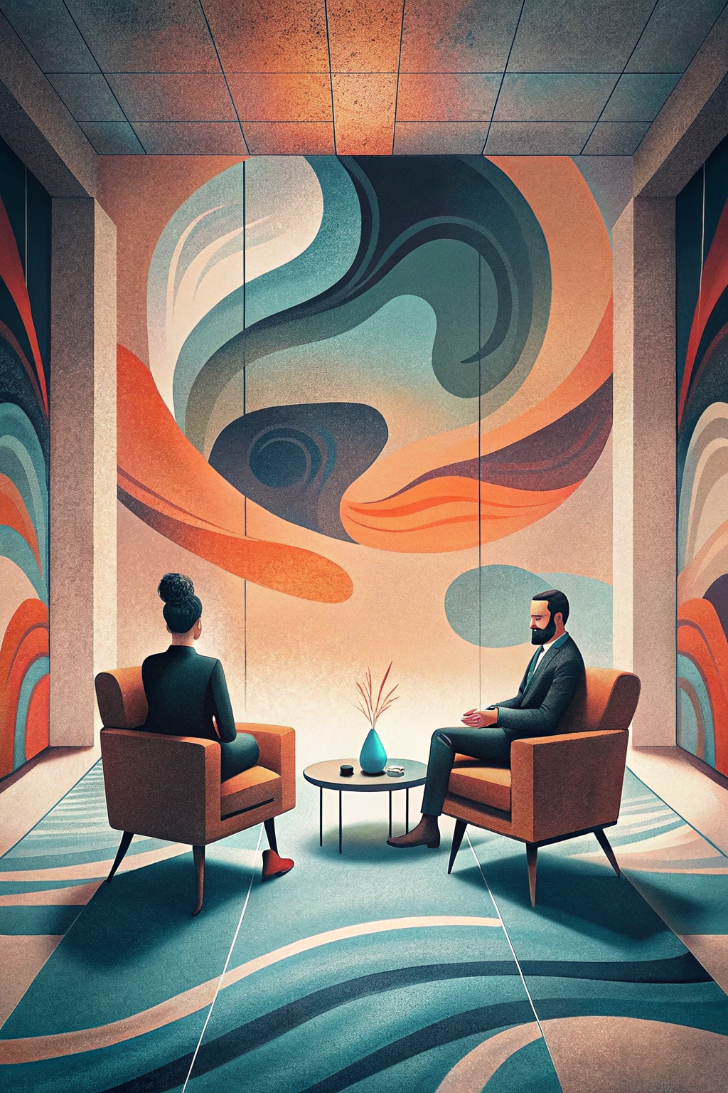 Online couples therapy session