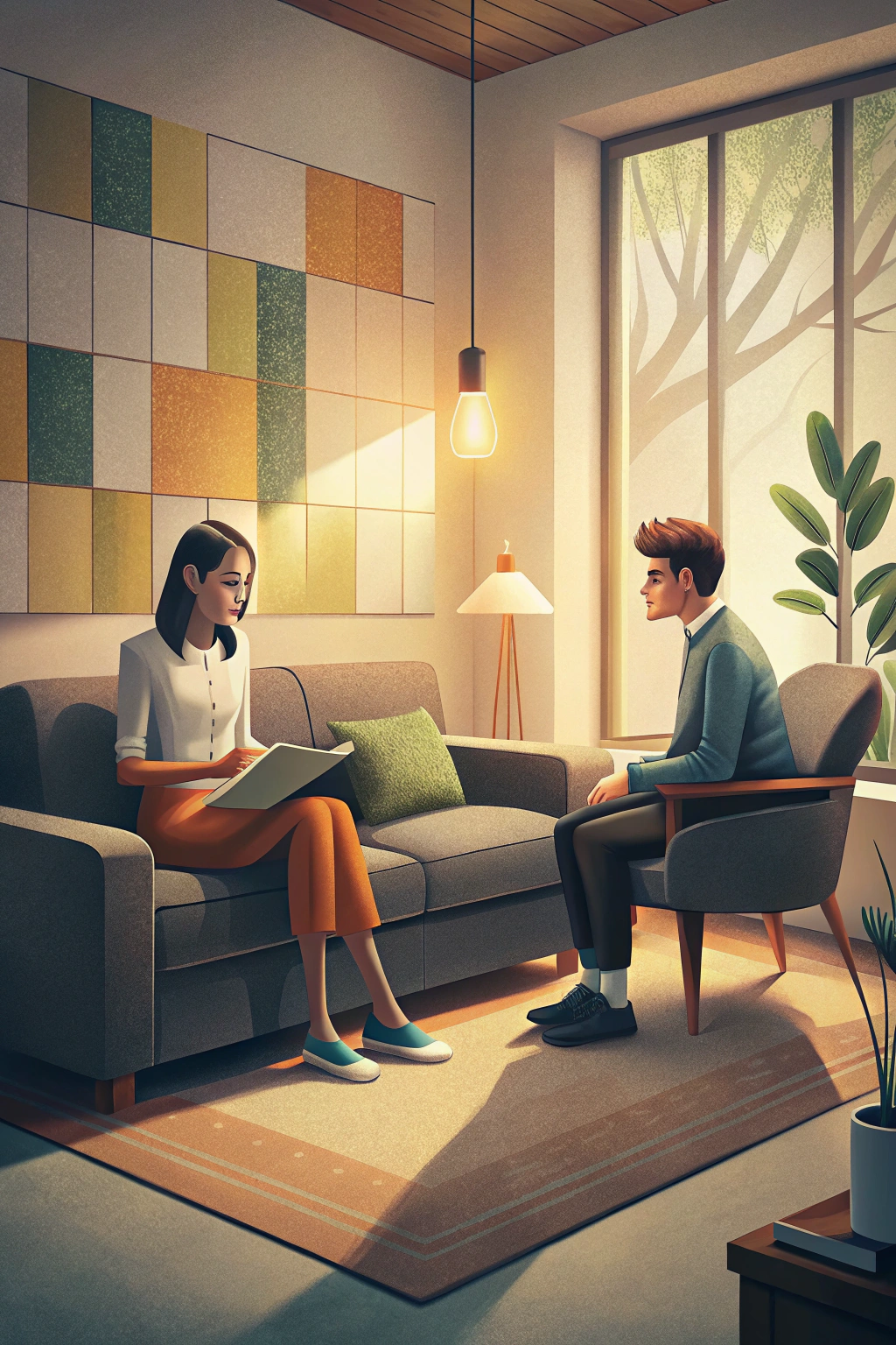 Mental health support image