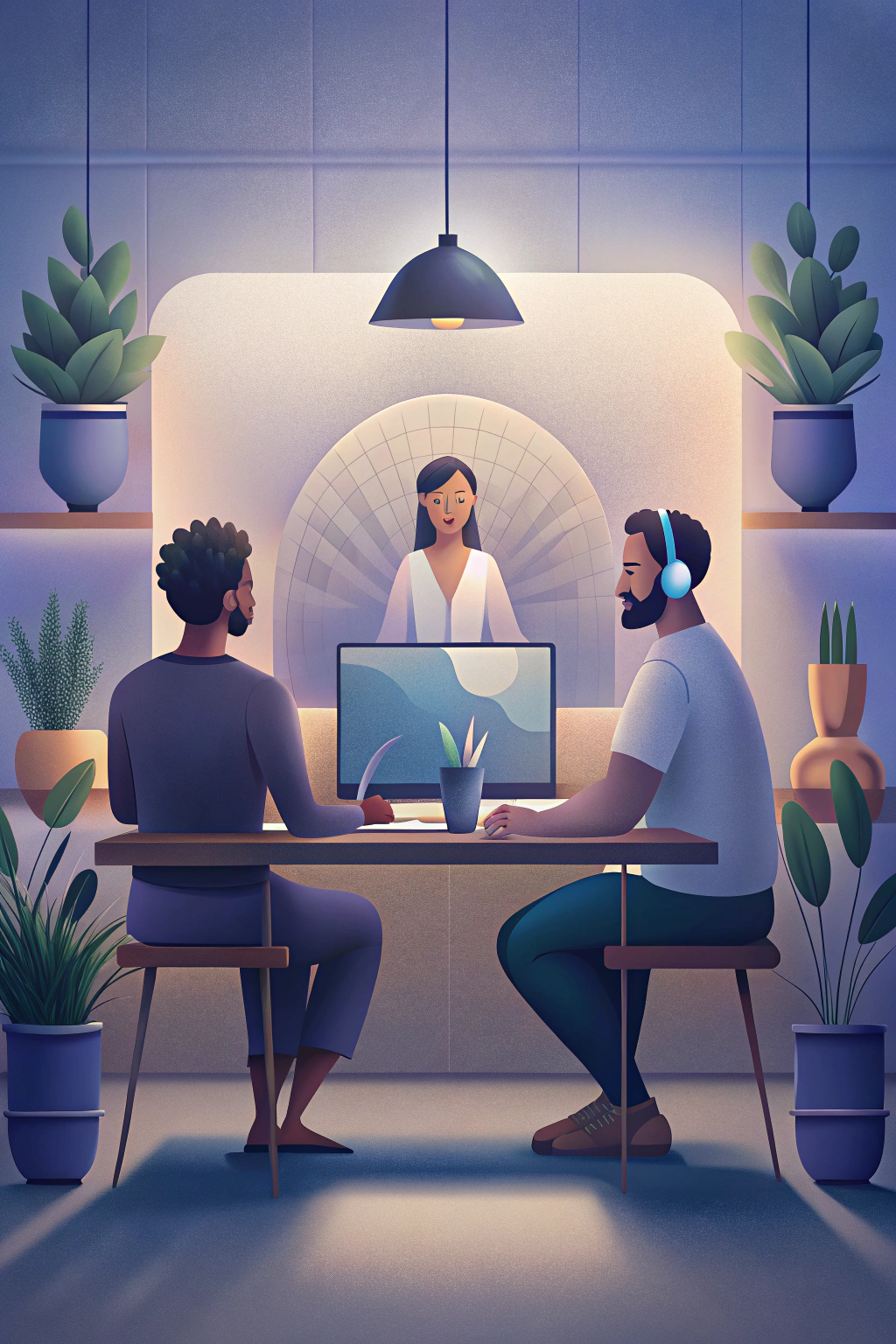 Virtual Couples Therapy Session