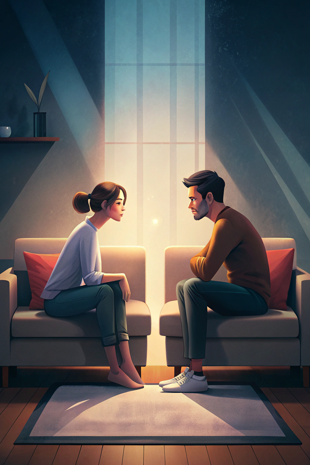 Relationship issues counseling image