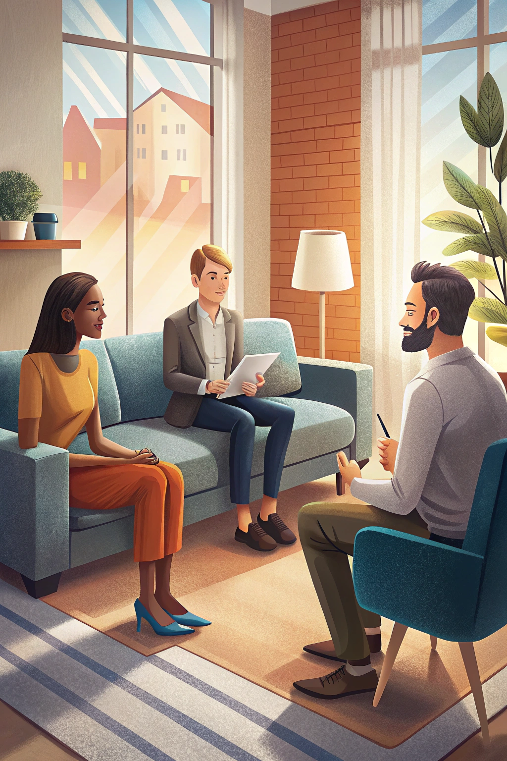 Couples therapy discussion