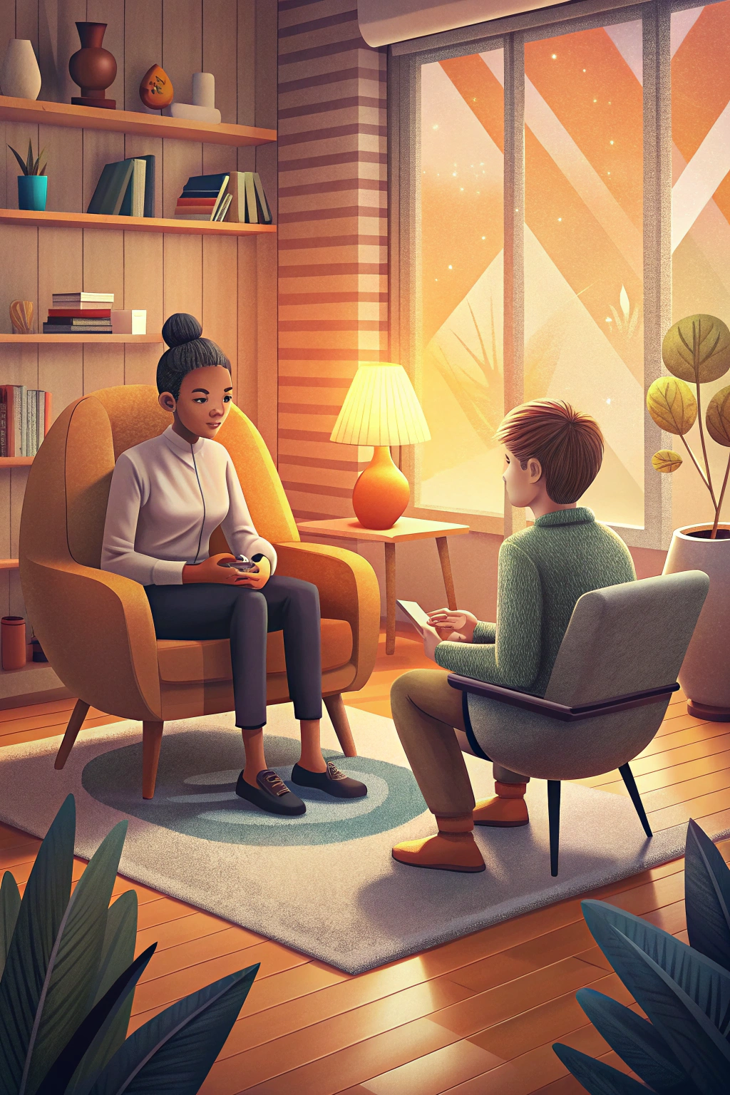 First therapy session conversation