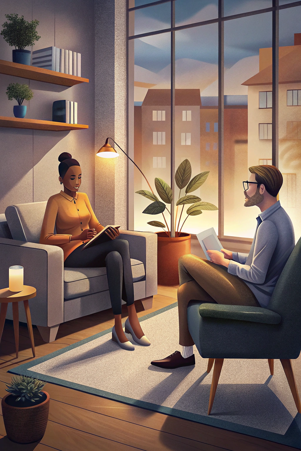 First therapy session