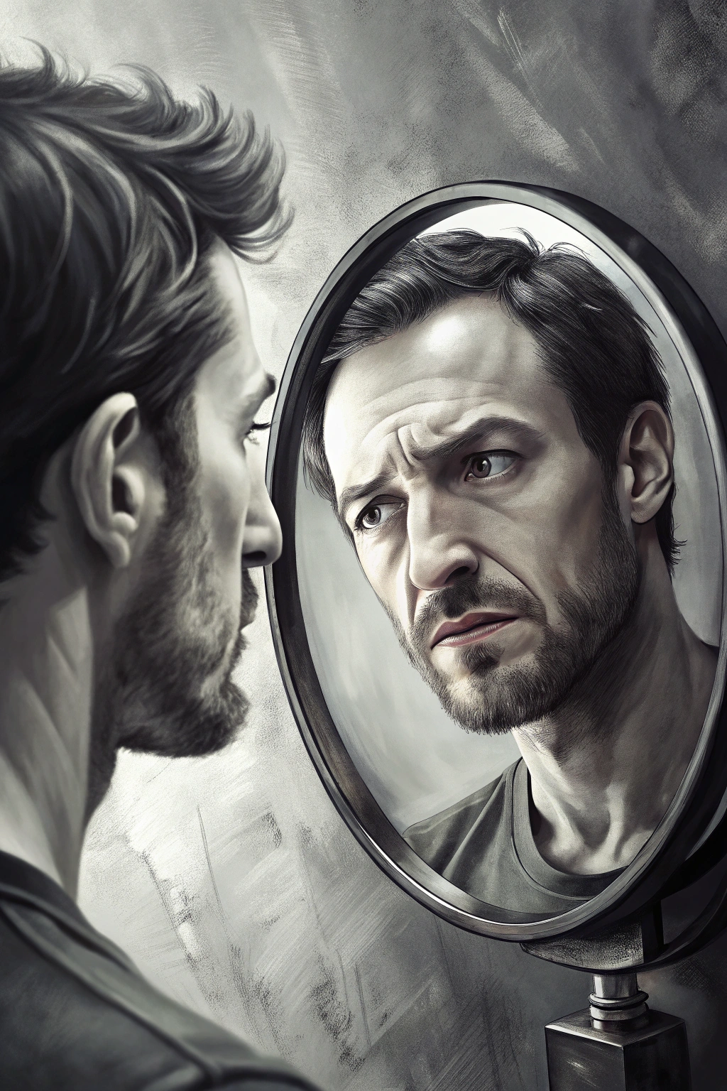 Therapist counseling individual and couple