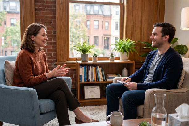 Healthy ways to improve confidence with professional therapy and emotional support in Boston Massachusetts.